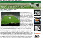 Desktop Screenshot of getsoccernow.com
